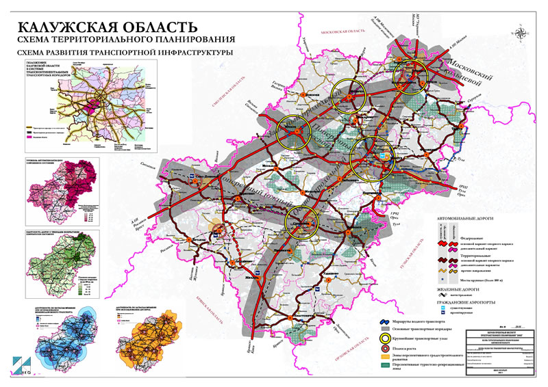 Карта транспортной инфраструктуры