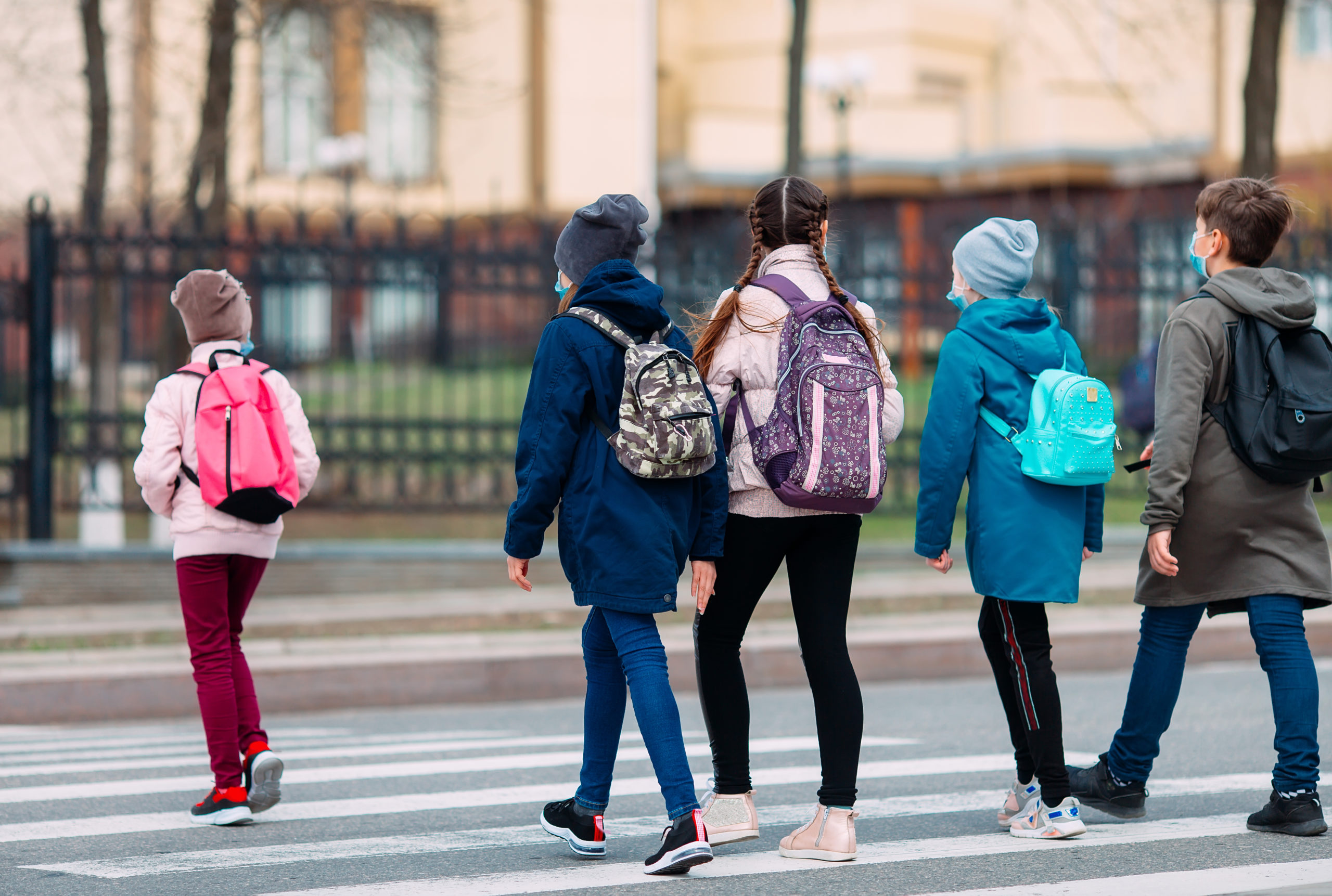 Должны ли дети ходить в школу. Дети переходят дорогу в школу. Школьники идут в школу. Школьники на каникулах. Дети идут в школу зимой.