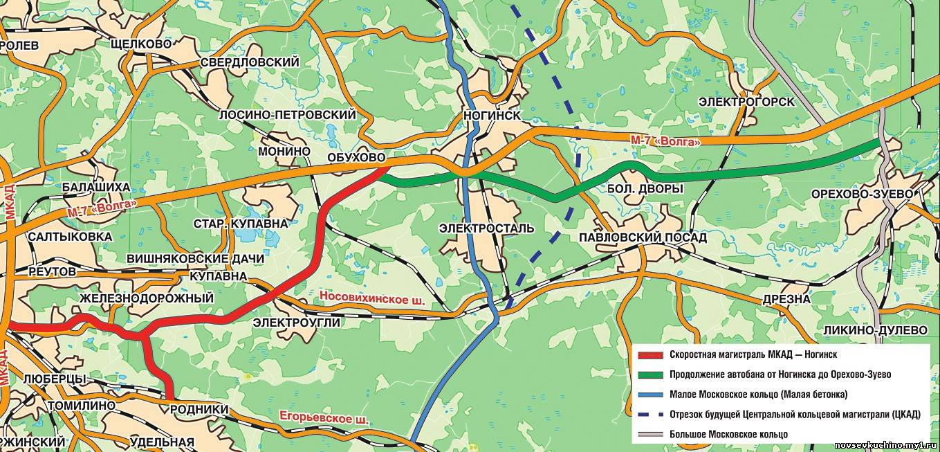 Дорога дублер горьковского шоссе казань схема