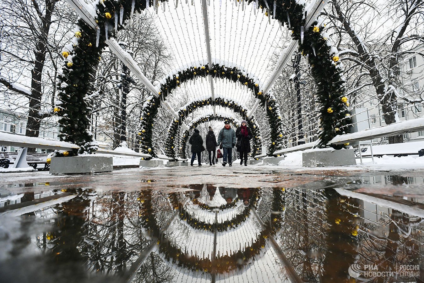 погода в феврале в москве