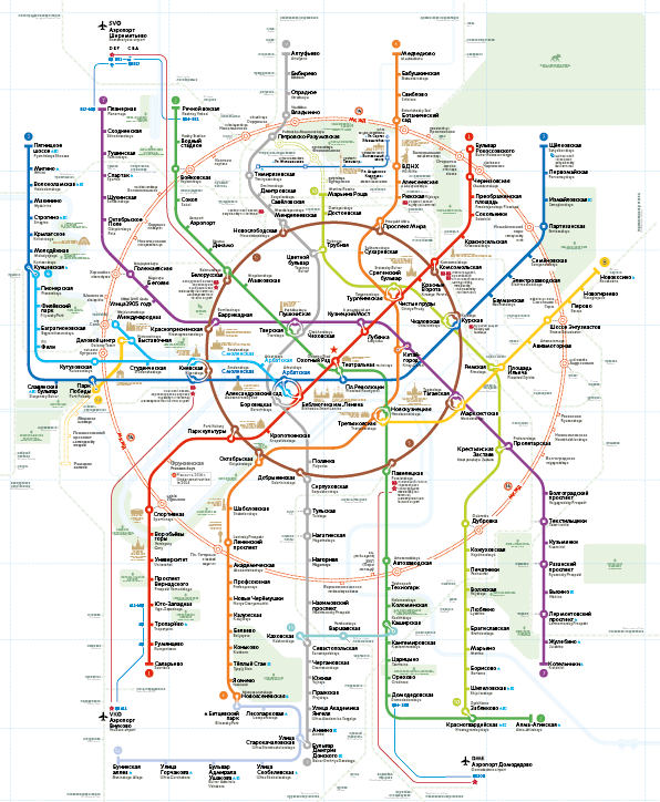 План метро москвы до 2030