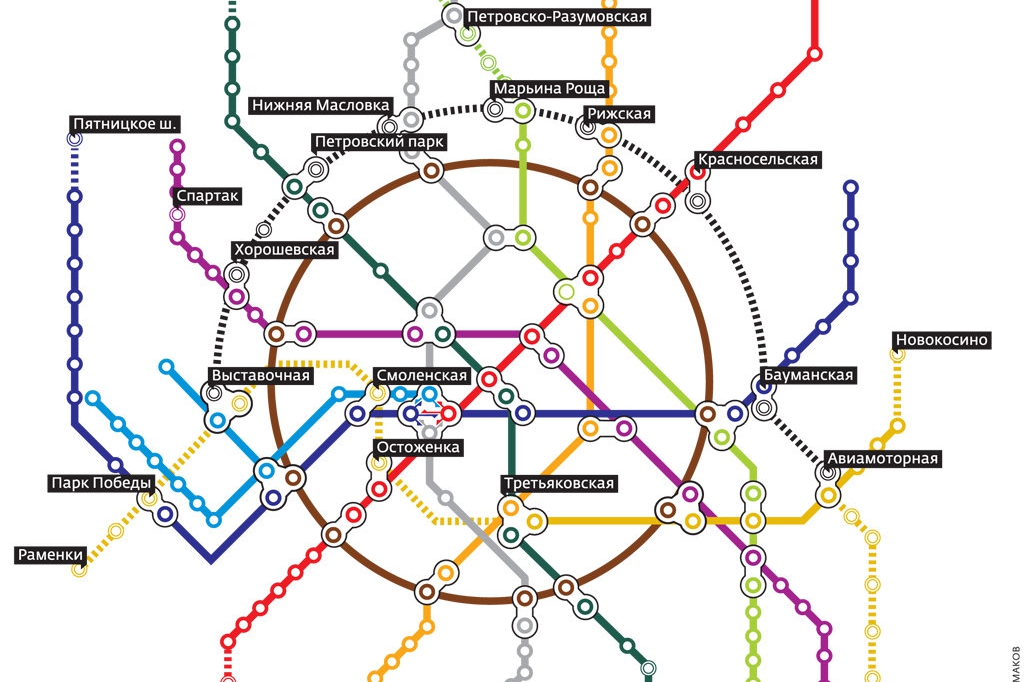 Схема метро 2024г