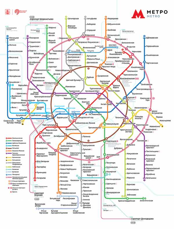 Схема метро до 2035 года перспективная