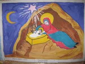 Рисунки рождество христово на конкурс